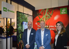 Tom Crienen, Frank Janssen en Emily Ramakers van Grodan